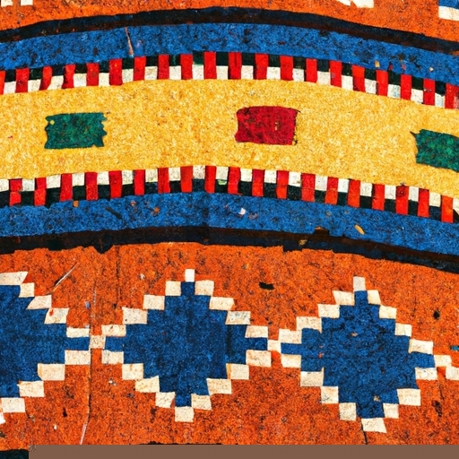 Luxurious Southwestern Home Rug